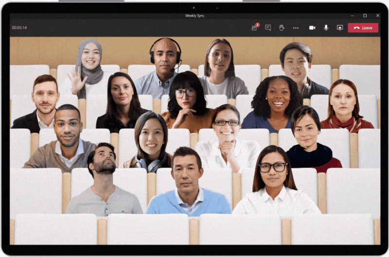 Microsoft Teams’ new Together Mode is designed for pandemic-era meetings